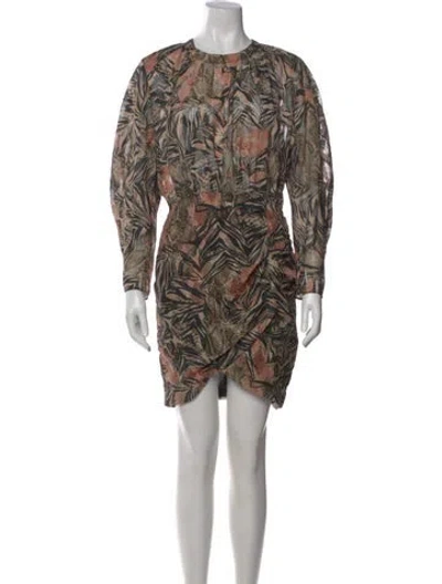 Pre-owned Iro Printed Mini Dress