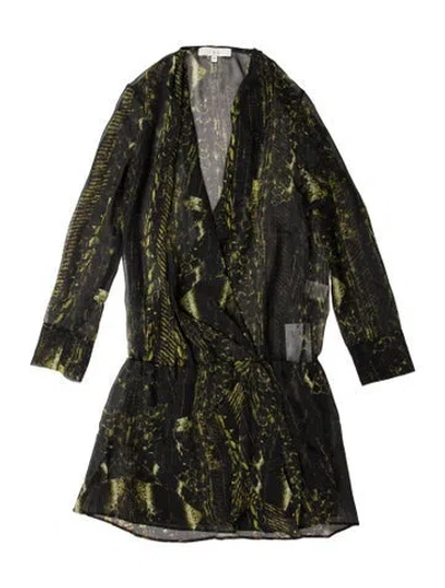 Pre-owned Iro Printed Mini Dress In Multi