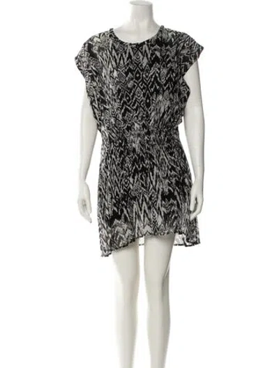 Pre-owned Iro Printed Mini Dress In Multi