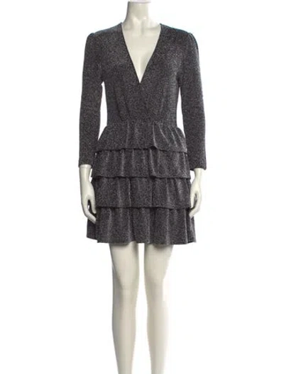 Pre-owned Iro Printed Mini Dress In Multi