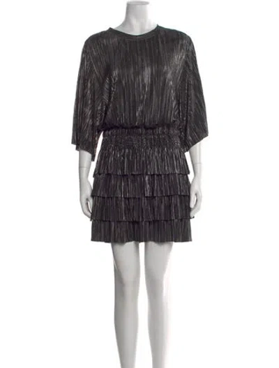 Pre-owned Iro Printed Mini Dress In Multi