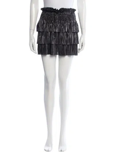 Pre-owned Iro Printed Mini Skirt