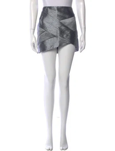 Pre-owned Iro Printed Mini Skirt In Multi