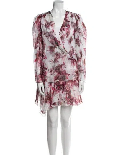 Pre-owned Iro Printed Set In Pink