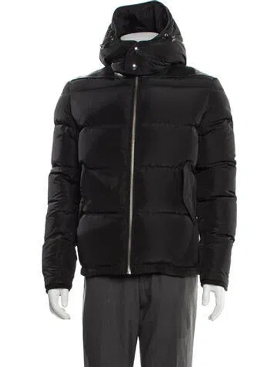 Pre-owned Iro Puffer Coat In Black