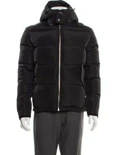 Pre-owned Iro Puffer Coat In Black