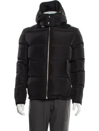 Pre-owned Iro Puffer Coat In Black