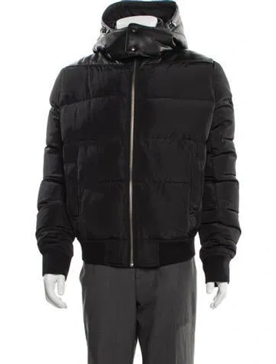 Pre-owned Iro Puffer Coat In Black