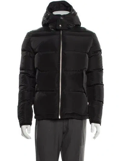 Pre-owned Iro Puffer Coat In Black