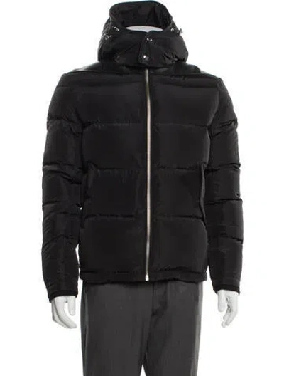 Pre-owned Iro Puffer Coat In Black