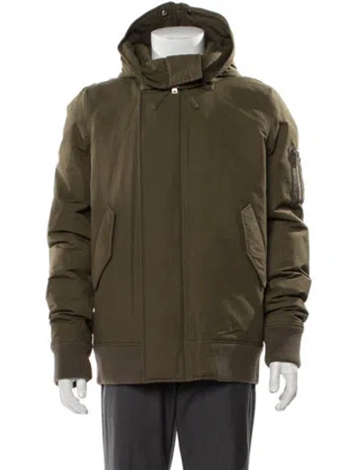 Pre-owned Iro Puffer Coat W/ Tags In Green