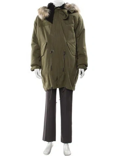 Pre-owned Iro Puffer Coat W/ Tags In Green