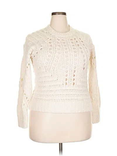 Pre-owned Iro Pullover Sweater In Ivory