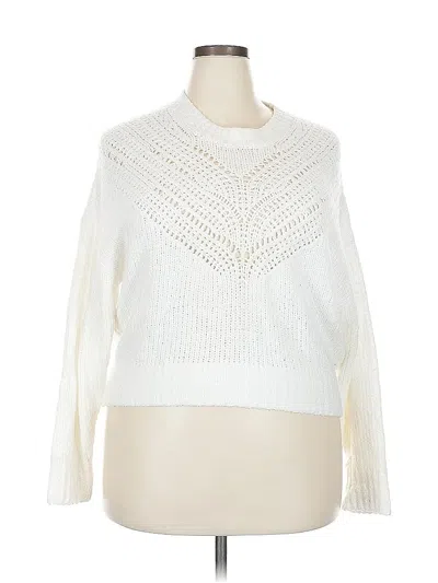 Pre-owned Iro Pullover Sweater In White
