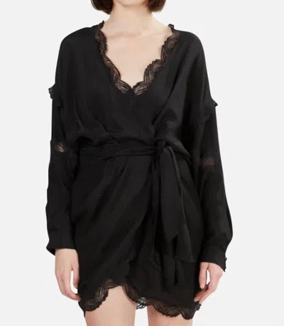 Iro Ragna Dress In Black