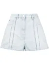 Iro Ranou Denim Shorts In Blue