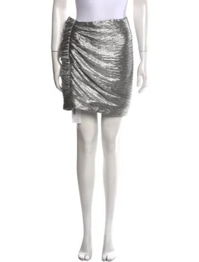 Pre-owned Iro Raw-edge Trim Mini Skirt