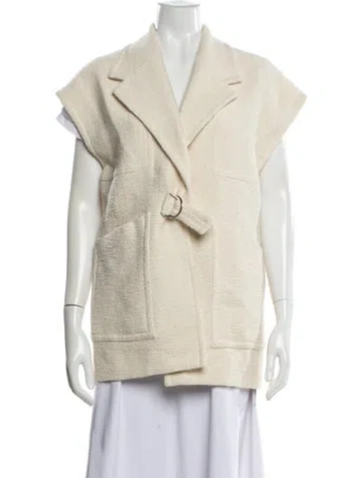 Pre-owned Iro Rena Vest In Neutral