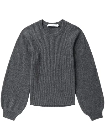 Iro Ribbed Cashmere Jumper In Grey