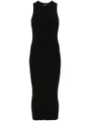 Iro Treva Dress In Black Viscose In Black