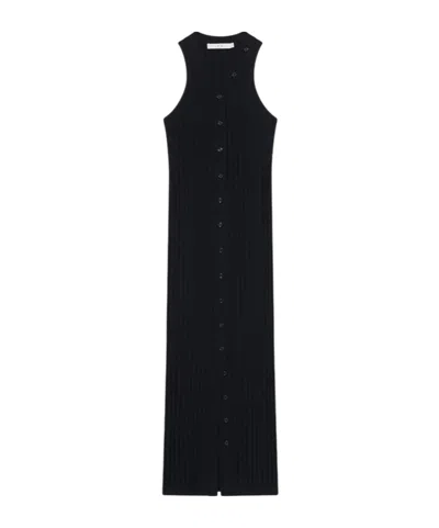 Iro Ribbed Dress In Black