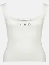 Iro Ribbed Top In White