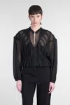 Iro Rixi Blouse In Black Polyester
