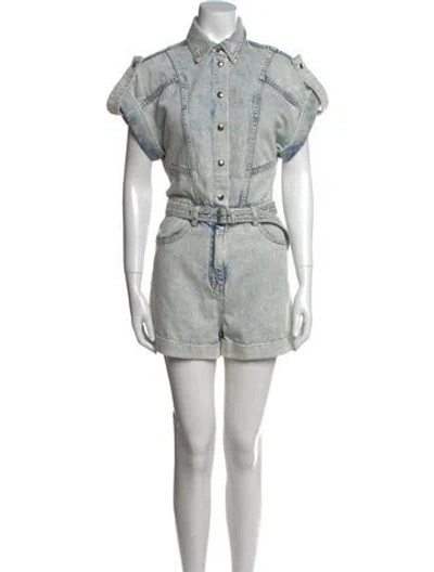 Pre-owned Iro Romper In Gray