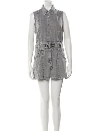 Pre-owned Iro Romper In Gray