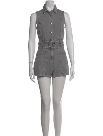 Pre-owned Iro Romper In Grey