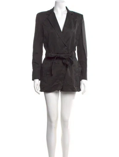 Pre-owned Iro Romper W/ Tags In Black