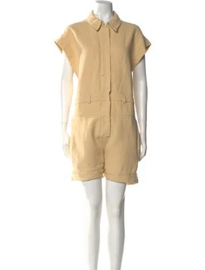 Pre-owned Iro Romper In Yellow