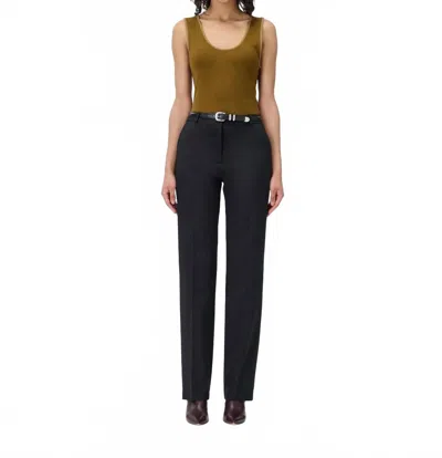 Iro Roseen Ribbed Tank Top In Yellowish Green