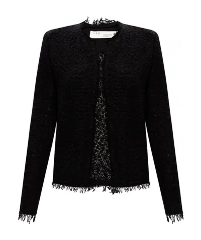 IRO ROUND-NECK CARDIGAN