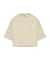 Iro Linda Logo-print Cotton T-shirt In Nude