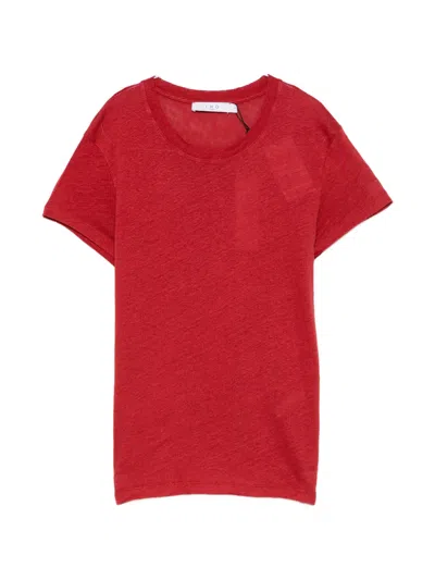 Iro Round Neck T-shirt In Red