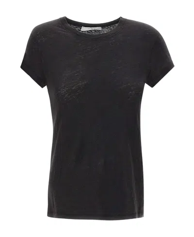 Iro Round-necked T-shirt In Black