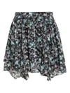 Iro Ruffled Pleated Skirt In Multi