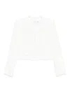 Iro Safira Cotton Blend Jacket In White