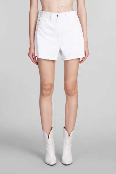 Iro Salvadors Shorts In White Cotton