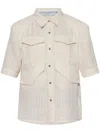 Iro Lapel Shirt In Neutrals