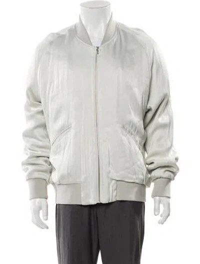 Pre-owned Iro Satin Bomber Jacket In Neutral