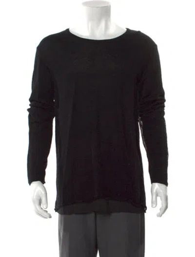 Pre-owned Iro Scoop Neck Long Sleeve Pullover W/ Tags In Black
