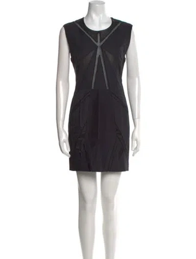 Pre-owned Iro Scoop Neck Mini Dress W/ Tags In Multi