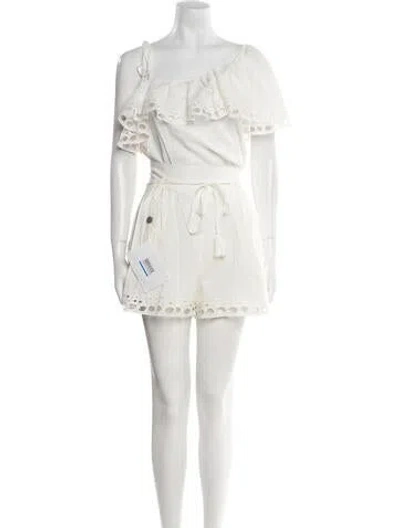 Pre-owned Iro Scoop Neck Romper W/ Tags In Neutral