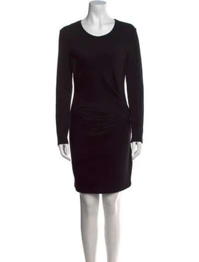 Pre-owned Iro Scoop Neck Sweater In Black