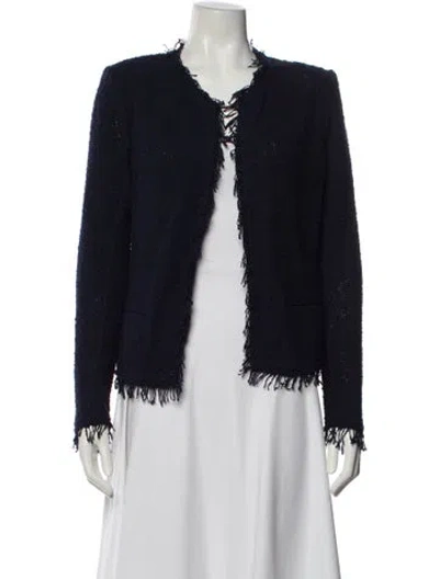 Pre-owned Iro Scoop Neck Sweater In Blue