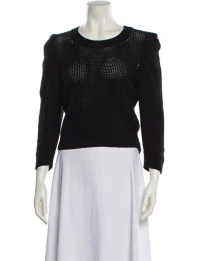 Pre-owned Iro Scoop Neck Sweater In Blue