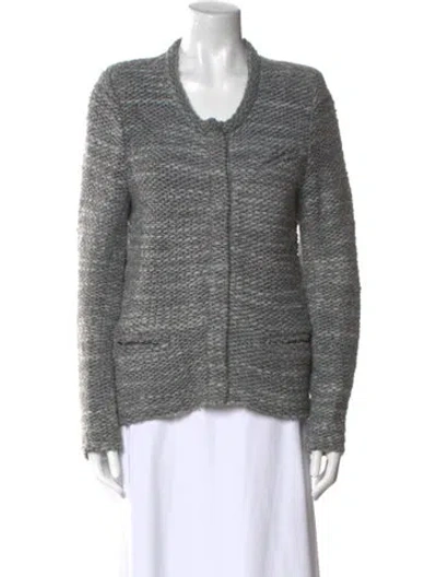 Pre-owned Iro Scoop Neck Sweater In Multi