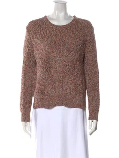 Pre-owned Iro Scoop Neck Sweater In Multi